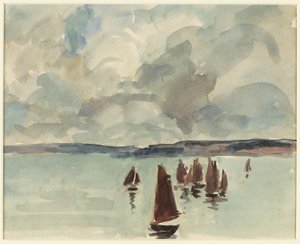 Pinasses, Arcachon-öböl, 1928 körül